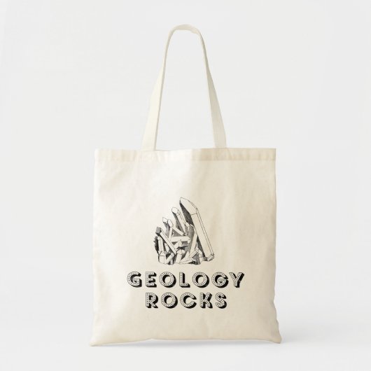 Geologie Rocks Tote Bag (Voorkant)