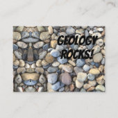 GEOLOGIE ROCKS! VISITEKAARTJE (Voorkant)