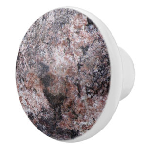 Geologie Roze Rock Texture Keramische Knop