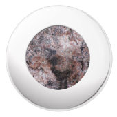 Geologie Roze Rock Texture Keramische Knop (Voorkant)