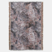 Geologie Rozeachtige Rots Textuur Deken (Voorkant Verticaal)