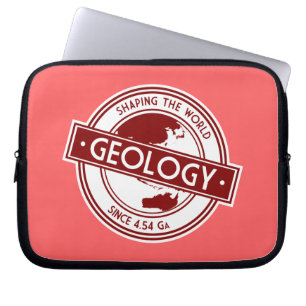 Geologie- Shaping the World Badge (Azië/Australië) Laptop Sleeve