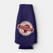 Geologie - Shaping the World Logo (Azië/Australië) Flesjeskoeler (Voorkant)