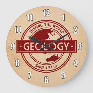 Geologie - Shaping the World Logo (Azië/Australië) Grote Klok