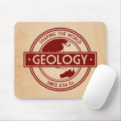 Geologie - Shaping the World Logo (Azië/Australië) Muismat (Met muis)
