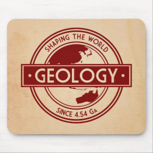 Geologie - Shaping the World Logo (Azië/Australië) Muismat