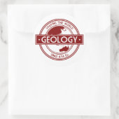 Geologie - Shaping the World Logo (Azië/Australië) Ronde Sticker (Tas)