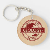 Geologie - Shaping the World Logo (Azië/Australië) Sleutelhanger (Voorkant)