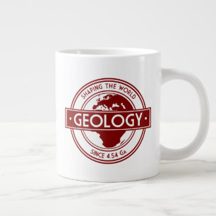 Geologie - Shaping the World Logo (Europa) Grote Koffiekop