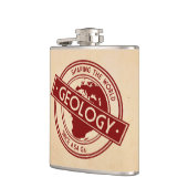 Geologie - Shaping the World Logo (Europa) Heupfles (Links)