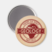 Geologie - Shaping the World Logo (Europa) Magneet (Voorkant / Achterkant)