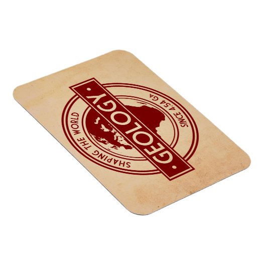 Geologie - Shaping the World Logo (Europa) Magneet (Rechterzijde)