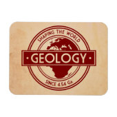 Geologie - Shaping the World Logo (Europa) Magneet (Horizontaal)