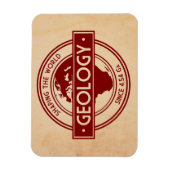 Geologie - Shaping the World Logo (Europa) Magneet (Verticaal)