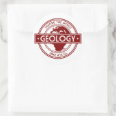 Geologie - Shaping the World Logo (Europa) Ronde Sticker (Tas)