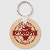 Geologie - Shaping the World Logo (Europa) Sleutelhanger (Voorkant)