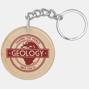 Geologie - Shaping the World Logo (Europa) Sleutelhanger