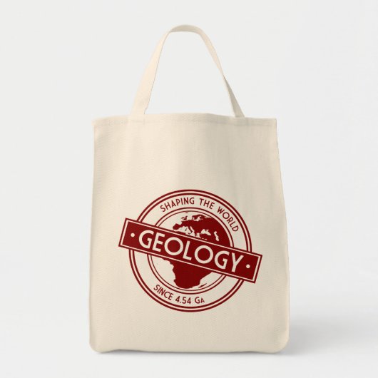 Geologie - Shaping the World Logo (Europa) Tote Bag (Voorkant)