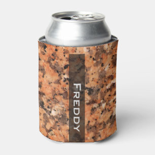 Geologie Spotted Rock Texture met Name Koelbox Blikjeskoeler