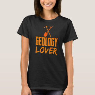 Geologie steen geoloog geologen t-shirt