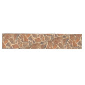 Geologie Stone Wall Structuur Foto Warm Golden Medium Tafelloper (Horizontaal)
