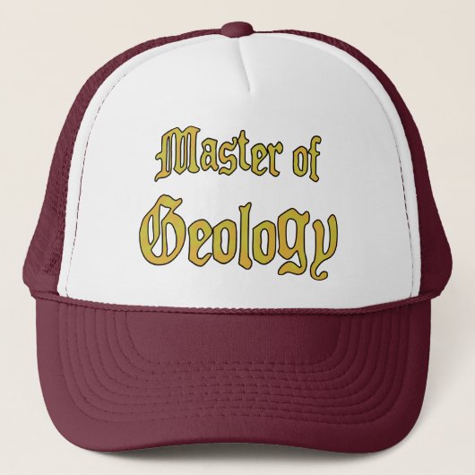 Geologie Trucker Pet (Voorkant)