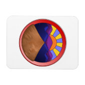 Geologie van alluviale ventilatoren magneet (Horizontaal)