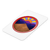 Geologie van alluviale ventilatoren magneet (Linkerzijde)