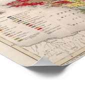 Geologie van Europa Poster (Hoek)