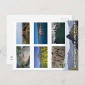 Geologie van het briefkaart van cyprus (Voorkant / Achterkant)