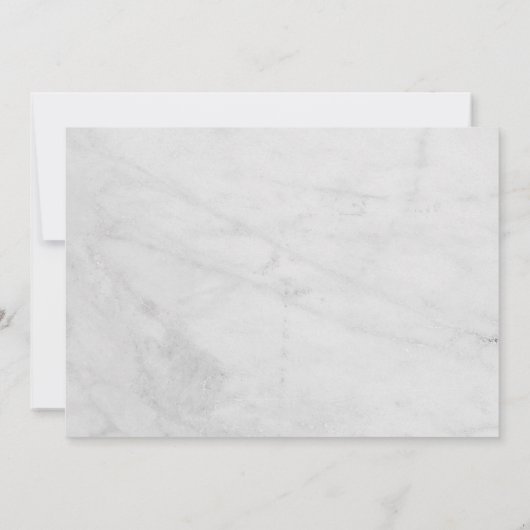 Geologie verjaardagsuitnodiging kaart (Achterkant)