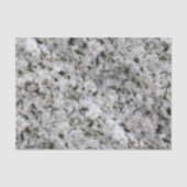 Geologie White Granite Rock textuur Tissuepapier (Voorkant)