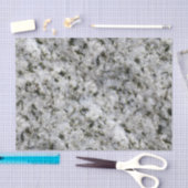 Geologie White Granite Rock textuur Tissuepapier (Craft)
