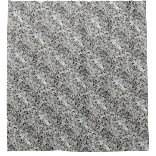 Geologie White Granite Texture Douchegordijn (Voorkant)