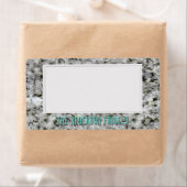 Geologie Witte Graniet Rock Textuur Opslag Sticker (Insitu)