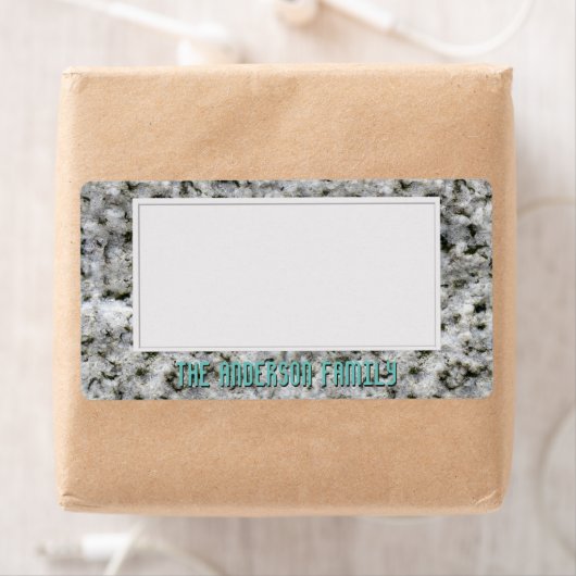 Geologie Witte Graniet Rock Textuur Opslag Sticker (Insitu)