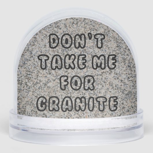 Geologie woordspelingen sneeuwbol (Voorkant)