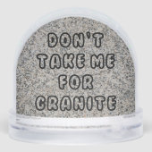 Geologie woordspelingen sneeuwbol (Achterkant)