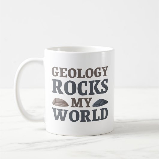 Geologie zet mijn wereld op koffiemok (Links)