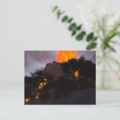Geologische activiteit Briefkaart (Staand voorkant)