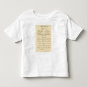 Geologische en geografische atlas van Colorado Kinder Shirts