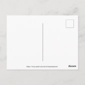 geologische gelaagdheid briefkaart (Achterkant)