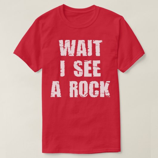 Geologische geoloog Rockhound T-shirt (Design voorkant)