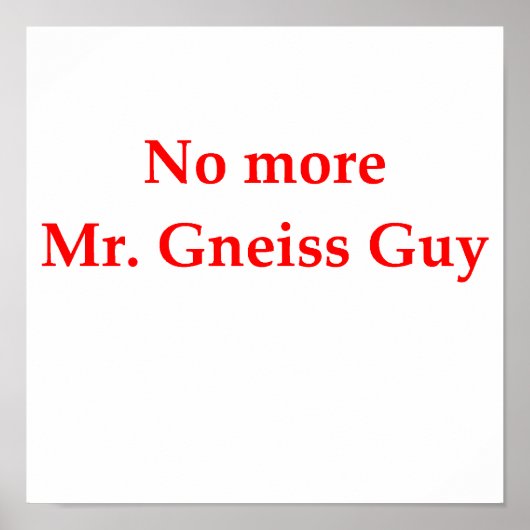 geologische grap poster (Voorkant)