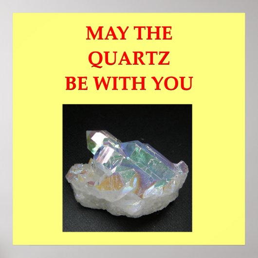 geologische grap poster (Voorkant)