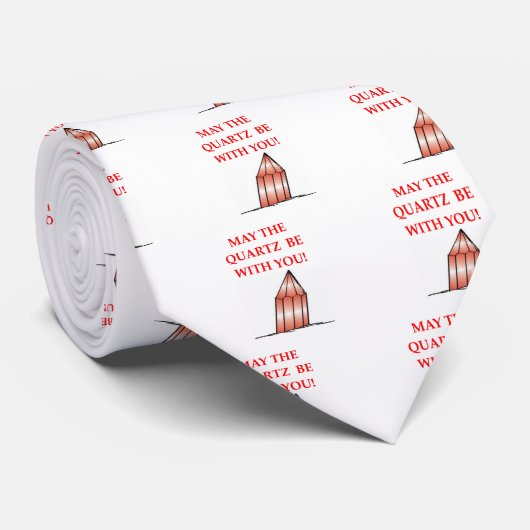 geologische grap stropdas (Opgerold)