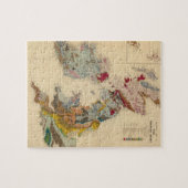 Geologische kaart, Britse eilanden Legpuzzel (Horizontaal)