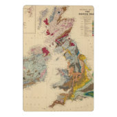 Geologische kaart, Britse eilanden Mini Klembord (Achterkant)