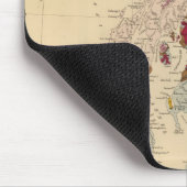 Geologische kaart, Britse eilanden Muismat (Hoek)