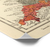 Geologische kaart Engeland, Wales Poster (Hoek)